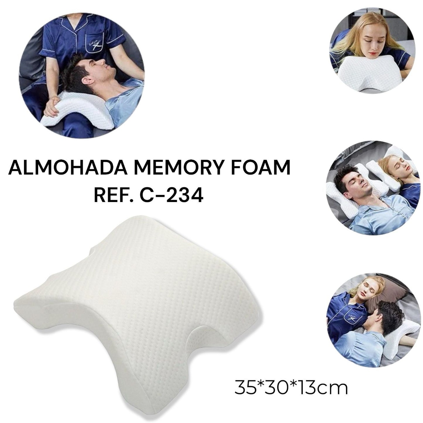 ALMOHADA MEMORY FOAM 😴 REF. C-234